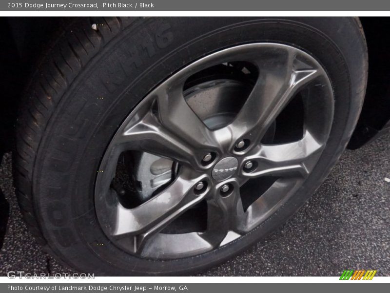 Pitch Black / Black 2015 Dodge Journey Crossroad