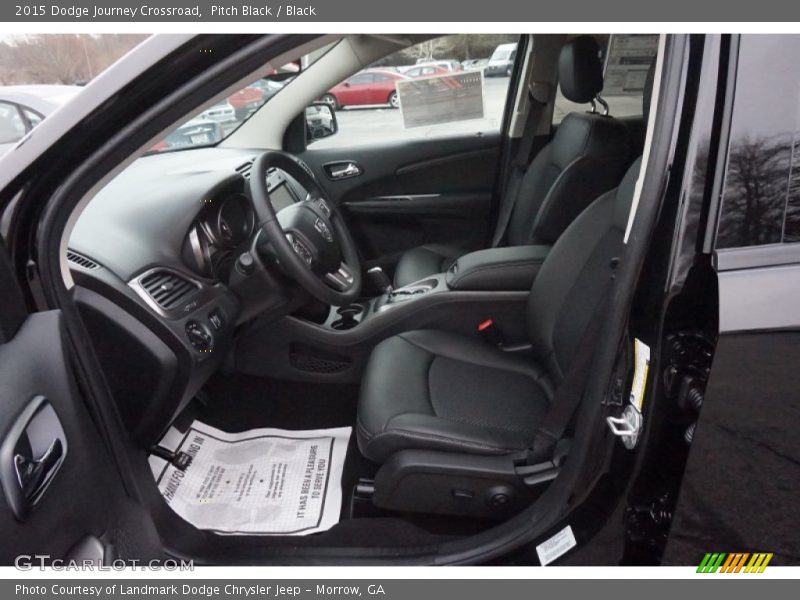 Pitch Black / Black 2015 Dodge Journey Crossroad