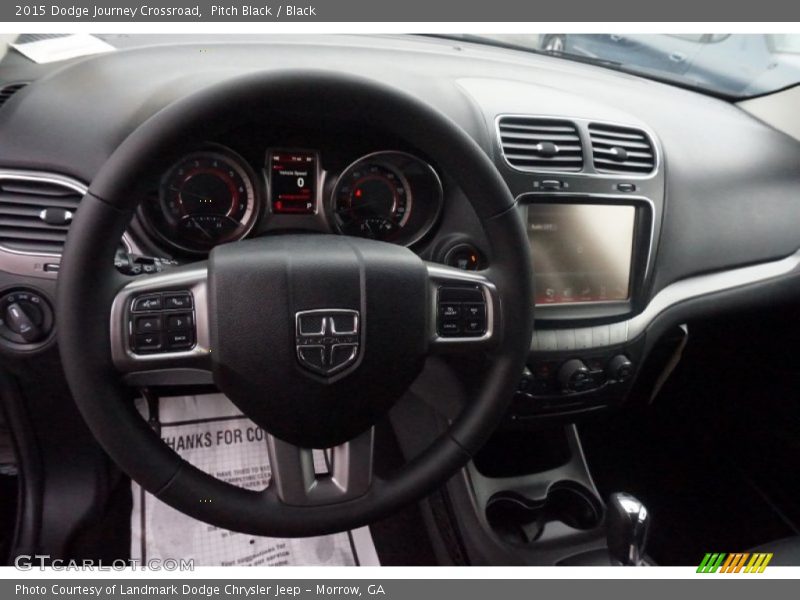 Pitch Black / Black 2015 Dodge Journey Crossroad