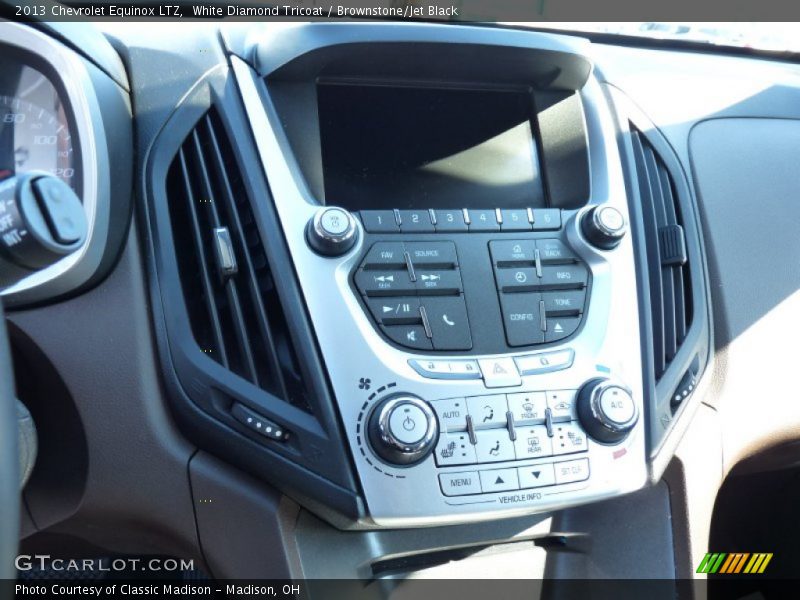 White Diamond Tricoat / Brownstone/Jet Black 2013 Chevrolet Equinox LTZ