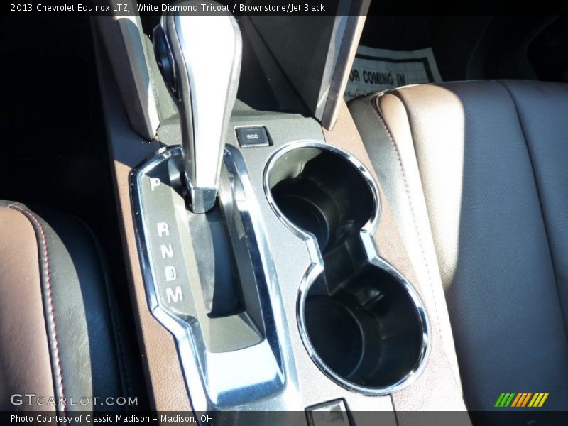 White Diamond Tricoat / Brownstone/Jet Black 2013 Chevrolet Equinox LTZ