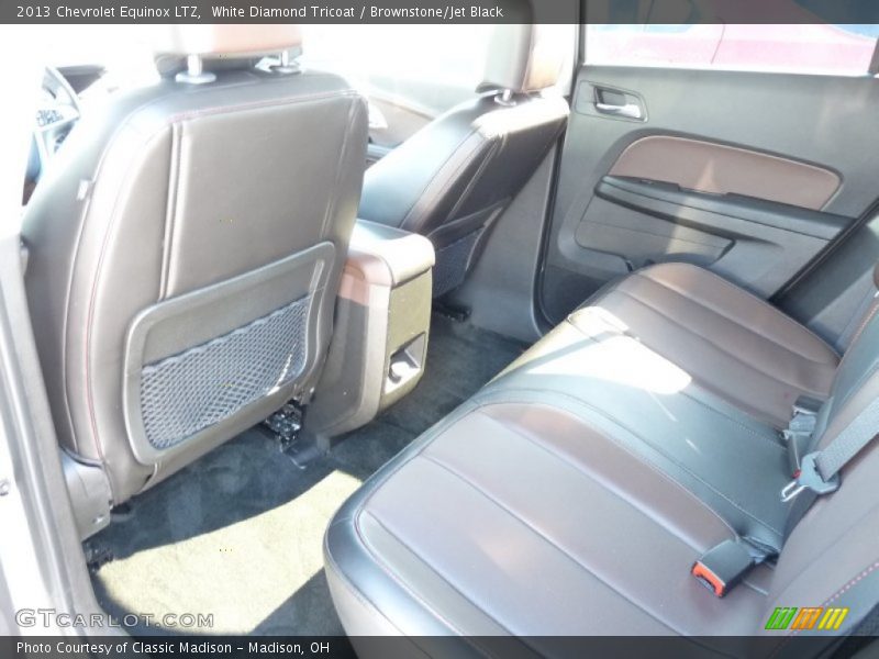 White Diamond Tricoat / Brownstone/Jet Black 2013 Chevrolet Equinox LTZ