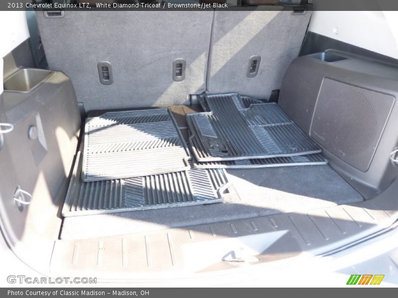 White Diamond Tricoat / Brownstone/Jet Black 2013 Chevrolet Equinox LTZ