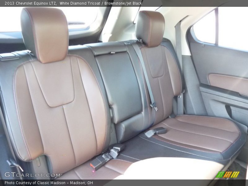 White Diamond Tricoat / Brownstone/Jet Black 2013 Chevrolet Equinox LTZ