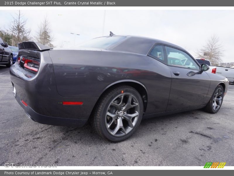Granite Crystal Metallic / Black 2015 Dodge Challenger SXT Plus