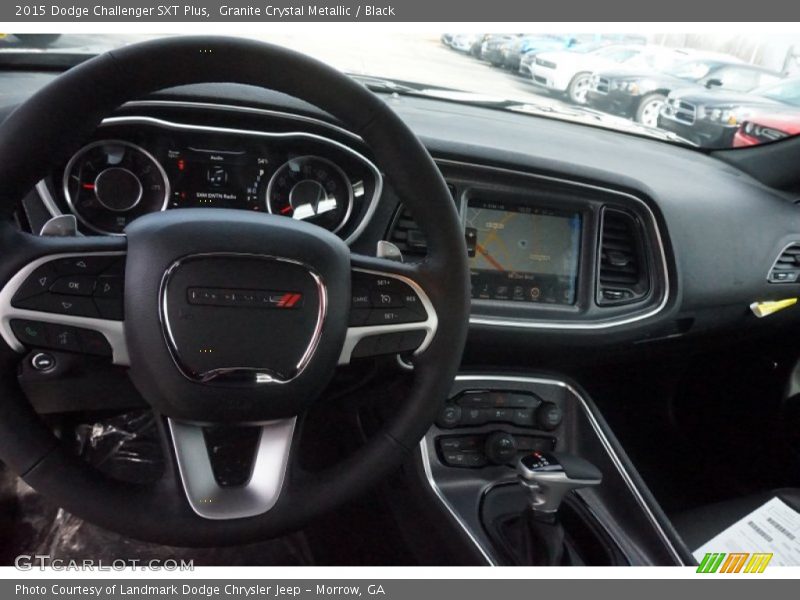 Granite Crystal Metallic / Black 2015 Dodge Challenger SXT Plus