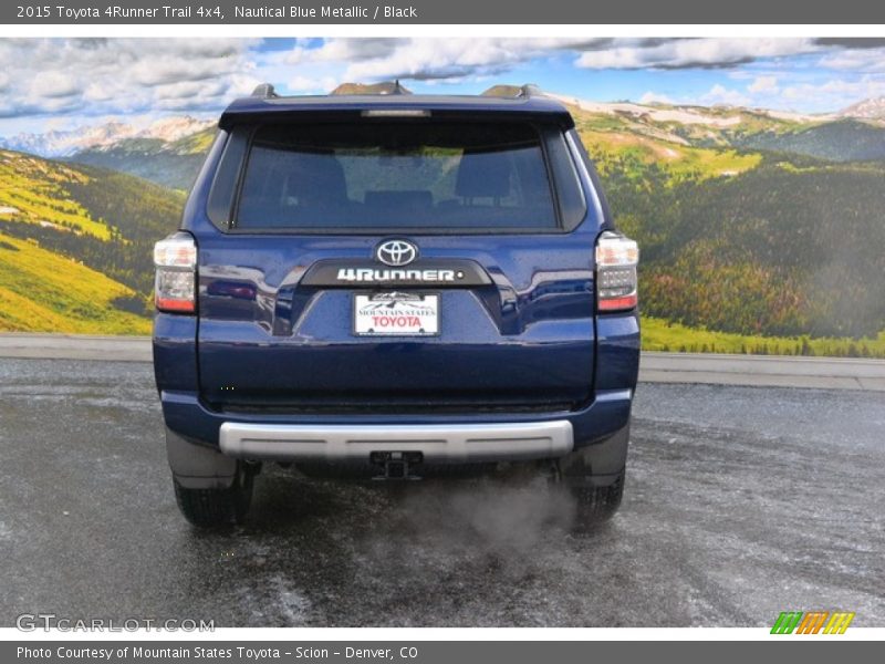 Nautical Blue Metallic / Black 2015 Toyota 4Runner Trail 4x4
