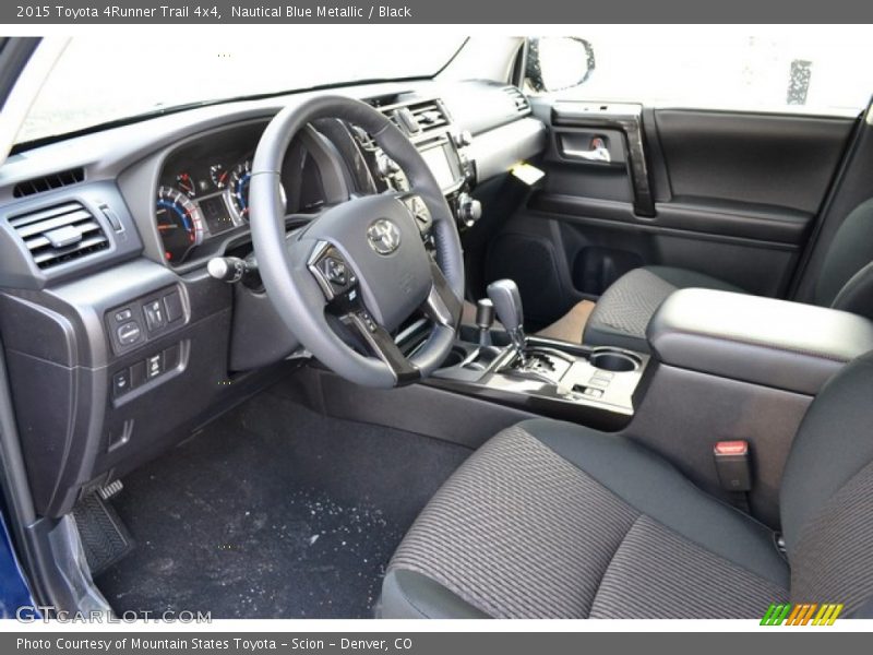 Nautical Blue Metallic / Black 2015 Toyota 4Runner Trail 4x4