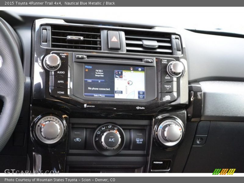 Nautical Blue Metallic / Black 2015 Toyota 4Runner Trail 4x4