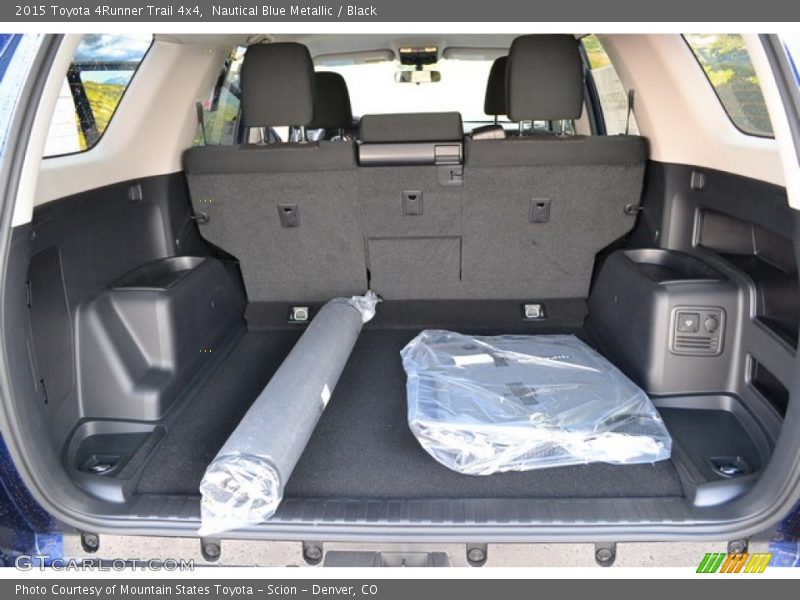 Nautical Blue Metallic / Black 2015 Toyota 4Runner Trail 4x4