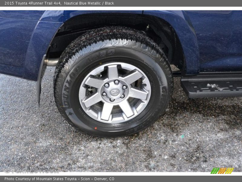 Nautical Blue Metallic / Black 2015 Toyota 4Runner Trail 4x4