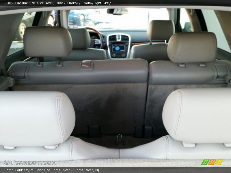 Black Cherry / Ebony/Light Gray 2009 Cadillac SRX 4 V6 AWD