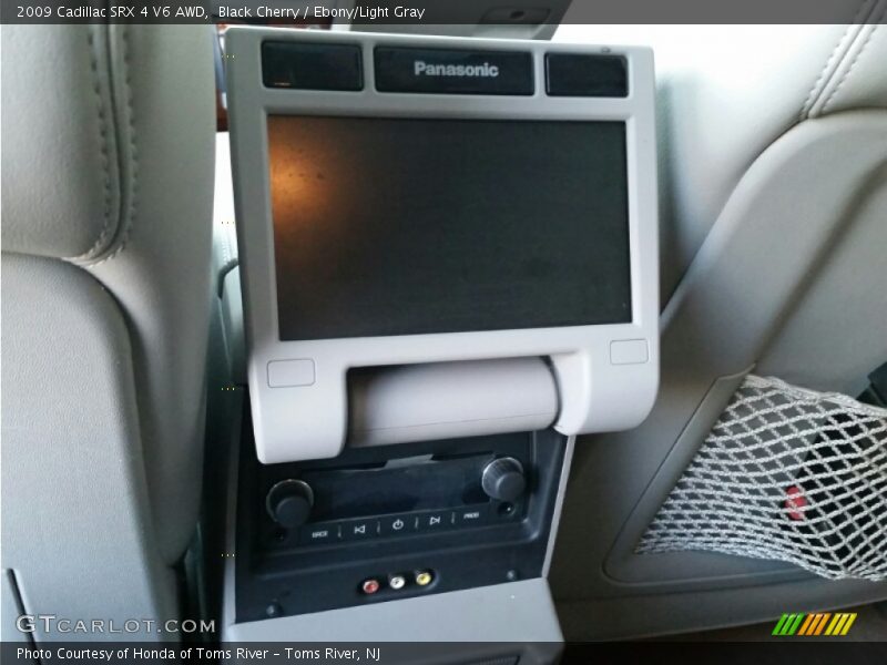 Black Cherry / Ebony/Light Gray 2009 Cadillac SRX 4 V6 AWD