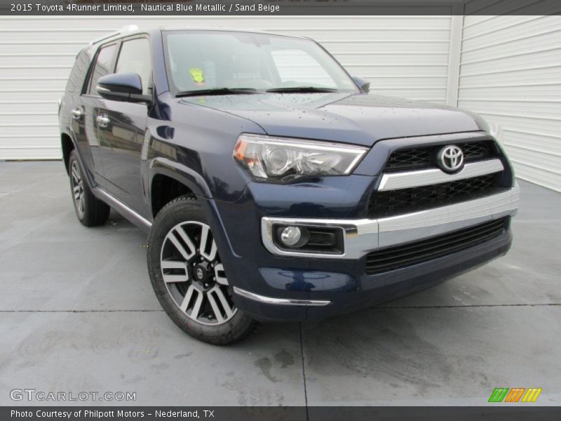 Nautical Blue Metallic / Sand Beige 2015 Toyota 4Runner Limited