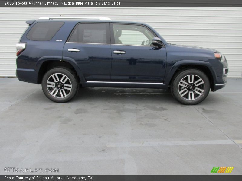 Nautical Blue Metallic / Sand Beige 2015 Toyota 4Runner Limited
