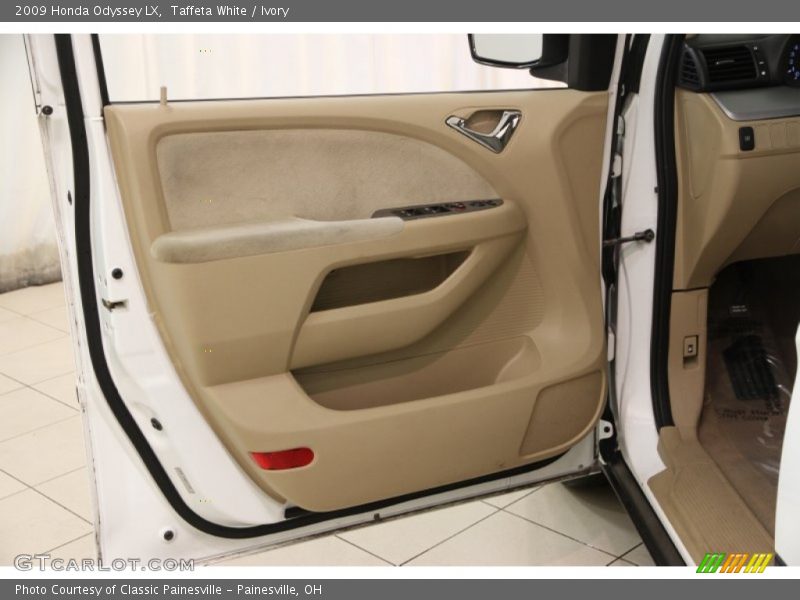 Taffeta White / Ivory 2009 Honda Odyssey LX