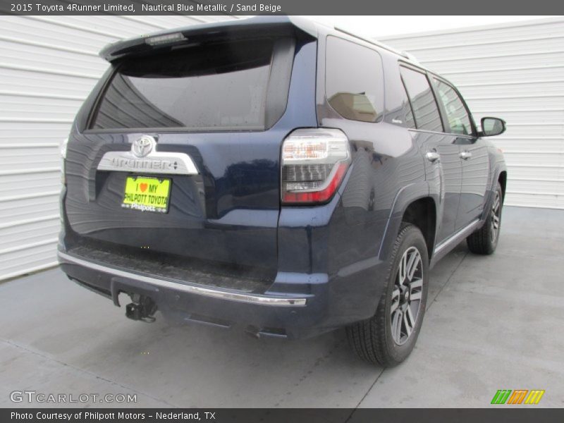 Nautical Blue Metallic / Sand Beige 2015 Toyota 4Runner Limited