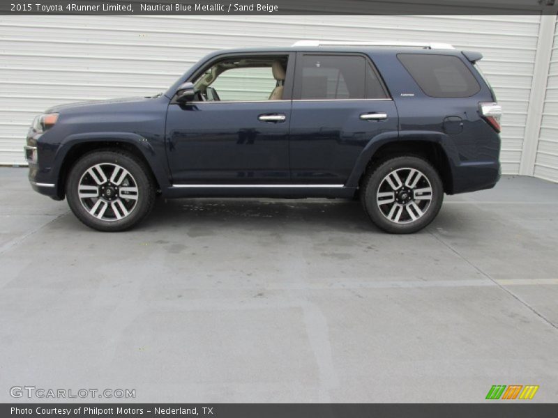 Nautical Blue Metallic / Sand Beige 2015 Toyota 4Runner Limited
