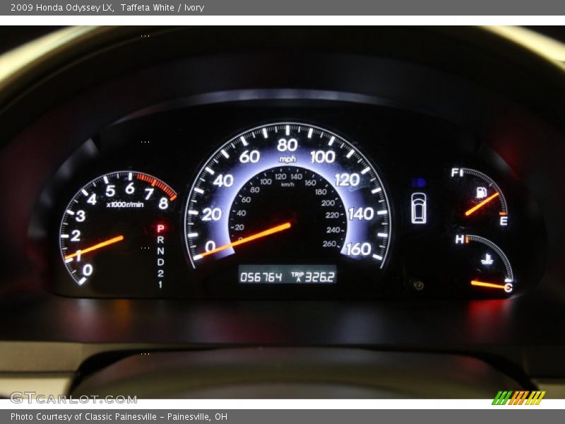Taffeta White / Ivory 2009 Honda Odyssey LX