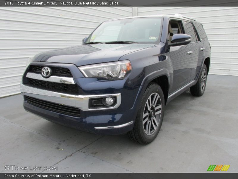 Nautical Blue Metallic / Sand Beige 2015 Toyota 4Runner Limited