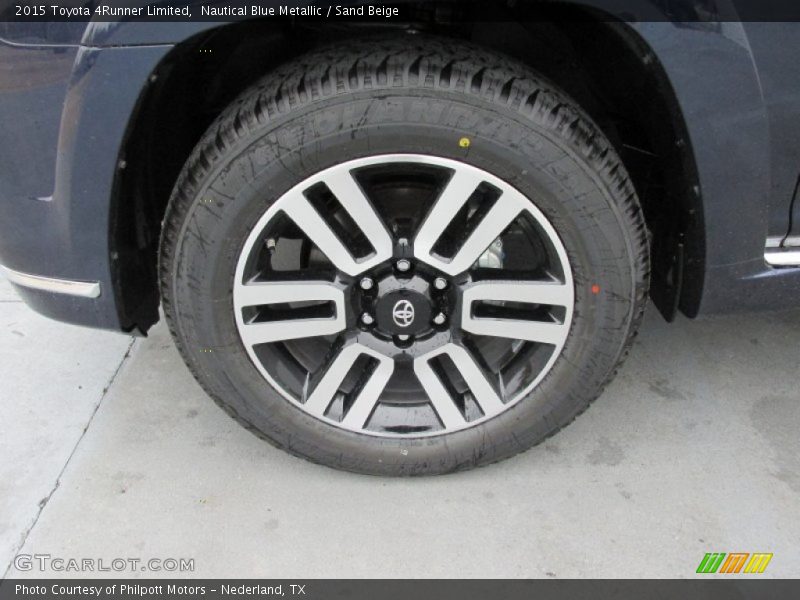Nautical Blue Metallic / Sand Beige 2015 Toyota 4Runner Limited