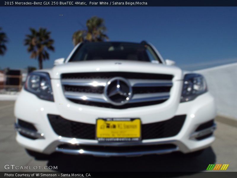 Polar White / Sahara Beige/Mocha 2015 Mercedes-Benz GLK 250 BlueTEC 4Matic