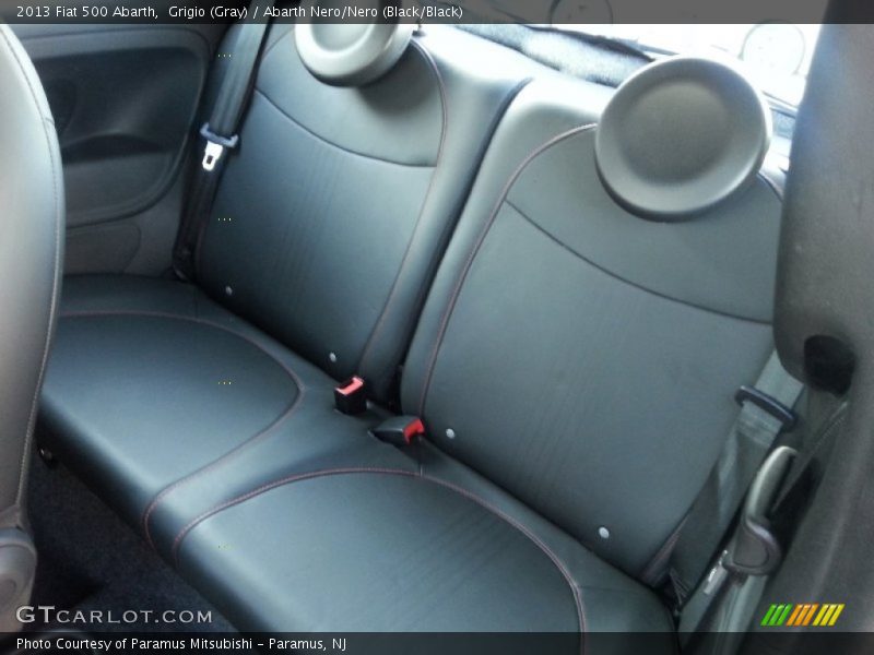Grigio (Gray) / Abarth Nero/Nero (Black/Black) 2013 Fiat 500 Abarth