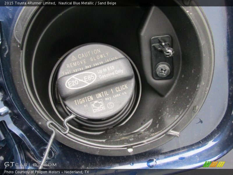 Nautical Blue Metallic / Sand Beige 2015 Toyota 4Runner Limited