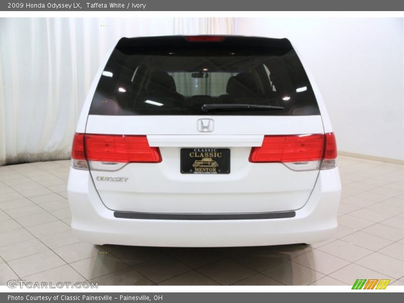 Taffeta White / Ivory 2009 Honda Odyssey LX