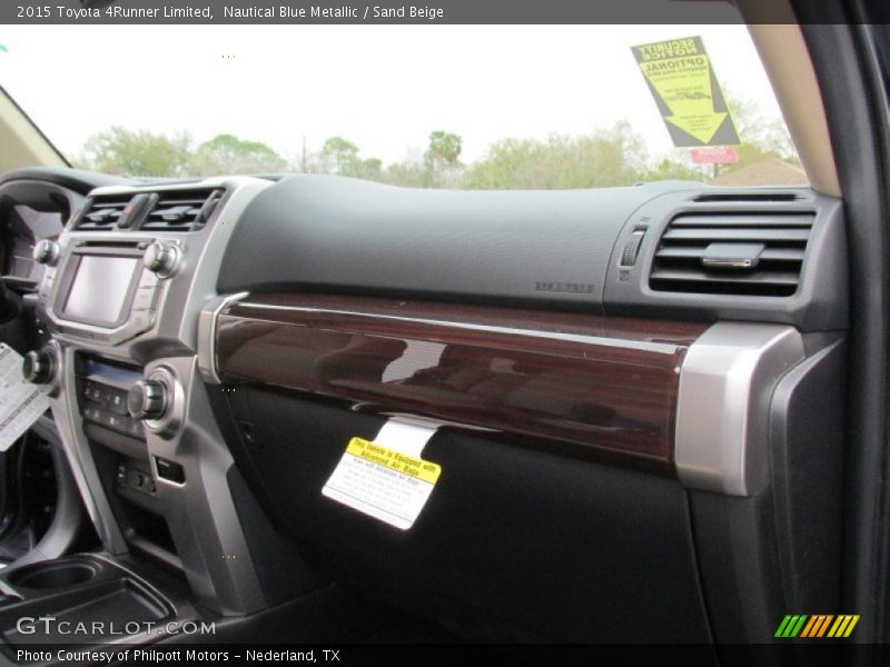 Nautical Blue Metallic / Sand Beige 2015 Toyota 4Runner Limited