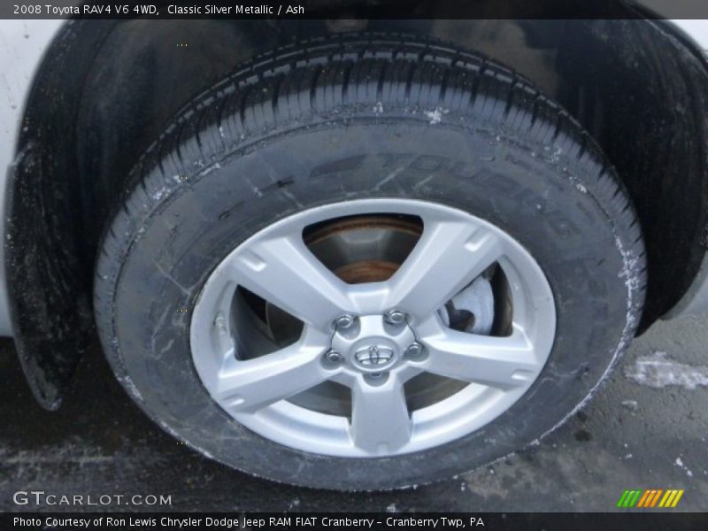 Classic Silver Metallic / Ash 2008 Toyota RAV4 V6 4WD