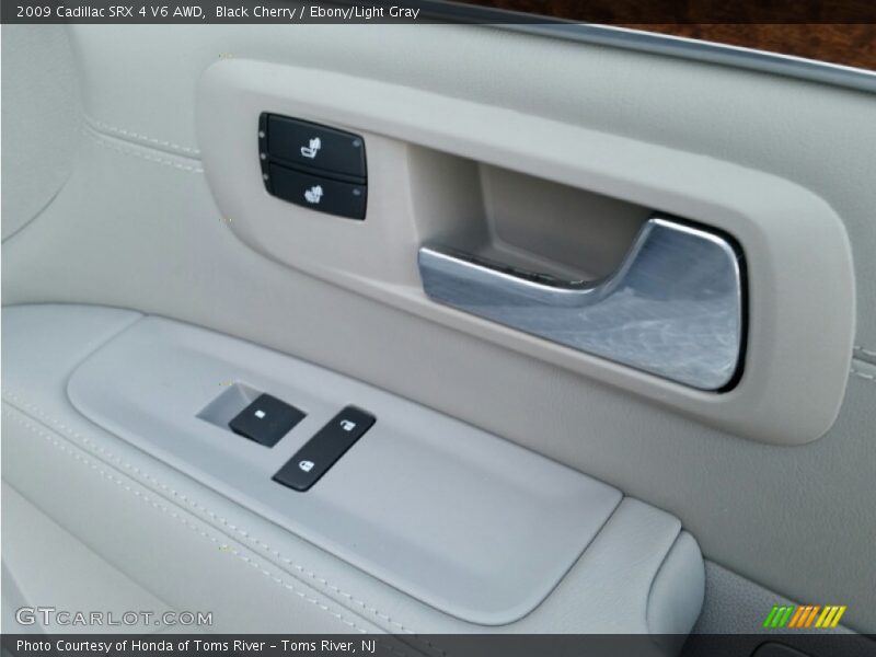 Black Cherry / Ebony/Light Gray 2009 Cadillac SRX 4 V6 AWD