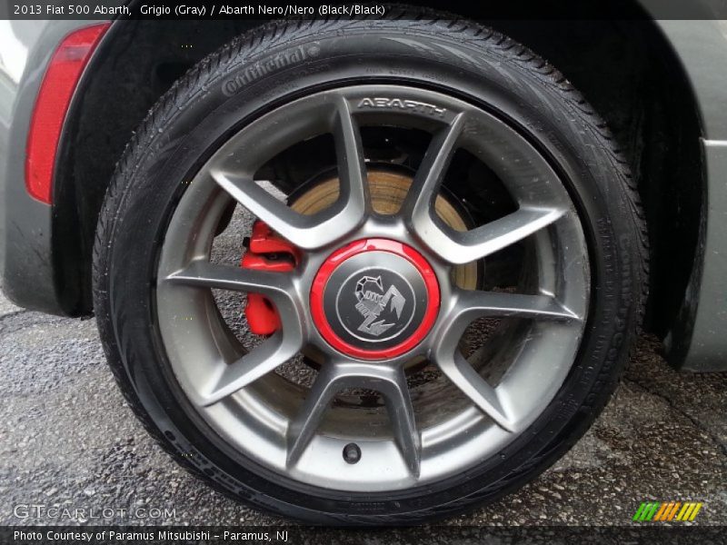 Grigio (Gray) / Abarth Nero/Nero (Black/Black) 2013 Fiat 500 Abarth