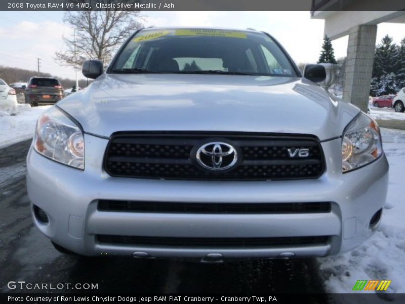 Classic Silver Metallic / Ash 2008 Toyota RAV4 V6 4WD