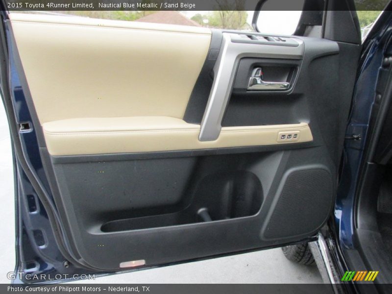 Nautical Blue Metallic / Sand Beige 2015 Toyota 4Runner Limited