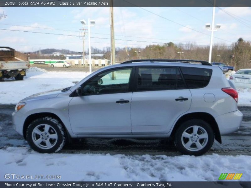 Classic Silver Metallic / Ash 2008 Toyota RAV4 V6 4WD