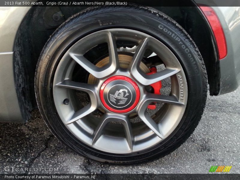 Grigio (Gray) / Abarth Nero/Nero (Black/Black) 2013 Fiat 500 Abarth