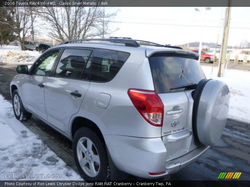 Classic Silver Metallic / Ash 2008 Toyota RAV4 V6 4WD