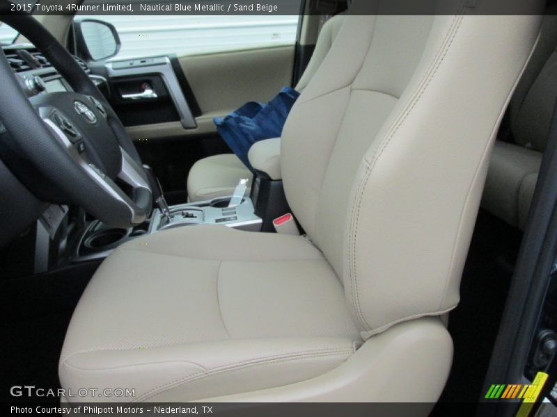 Nautical Blue Metallic / Sand Beige 2015 Toyota 4Runner Limited
