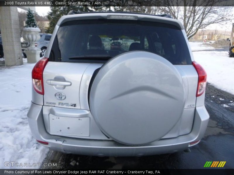 Classic Silver Metallic / Ash 2008 Toyota RAV4 V6 4WD