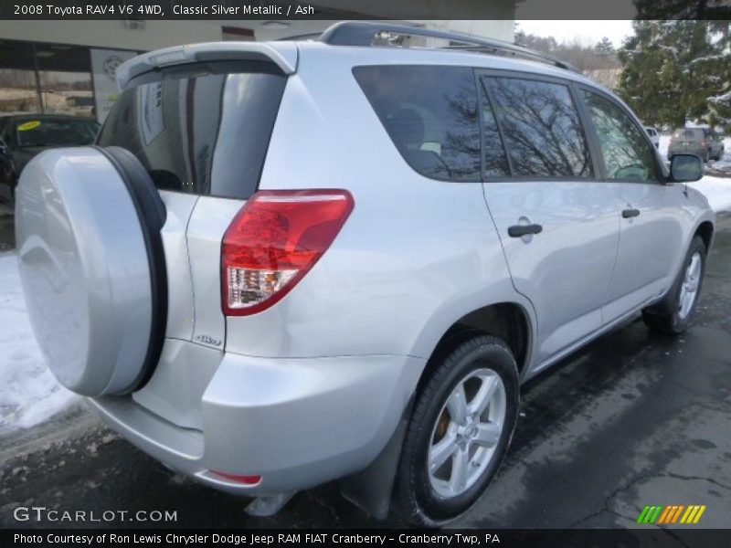 Classic Silver Metallic / Ash 2008 Toyota RAV4 V6 4WD