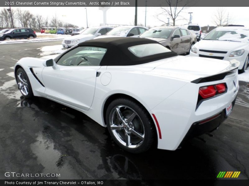 Arctic White / Jet Black 2015 Chevrolet Corvette Stingray Convertible