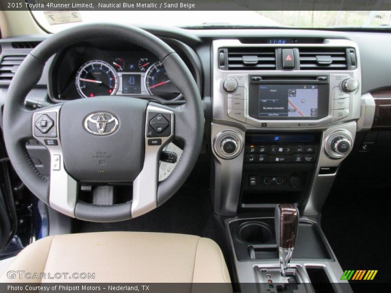 Nautical Blue Metallic / Sand Beige 2015 Toyota 4Runner Limited