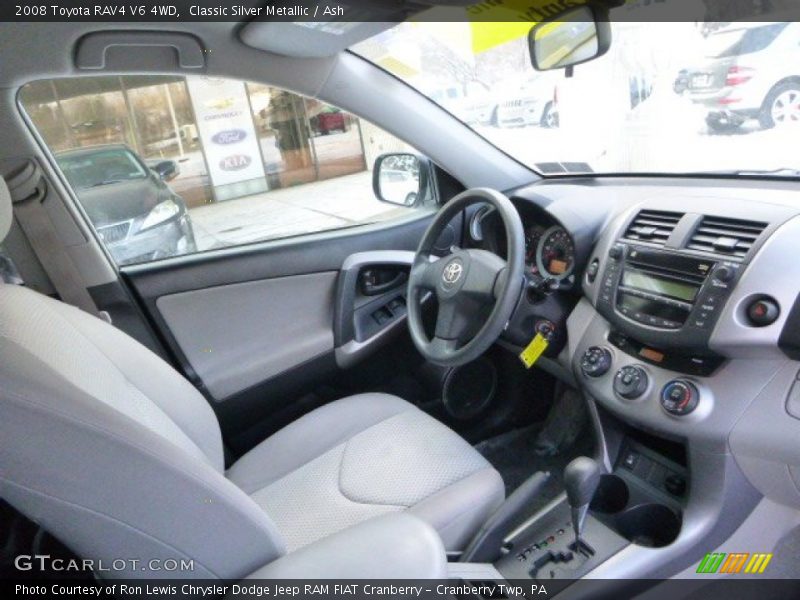 Classic Silver Metallic / Ash 2008 Toyota RAV4 V6 4WD