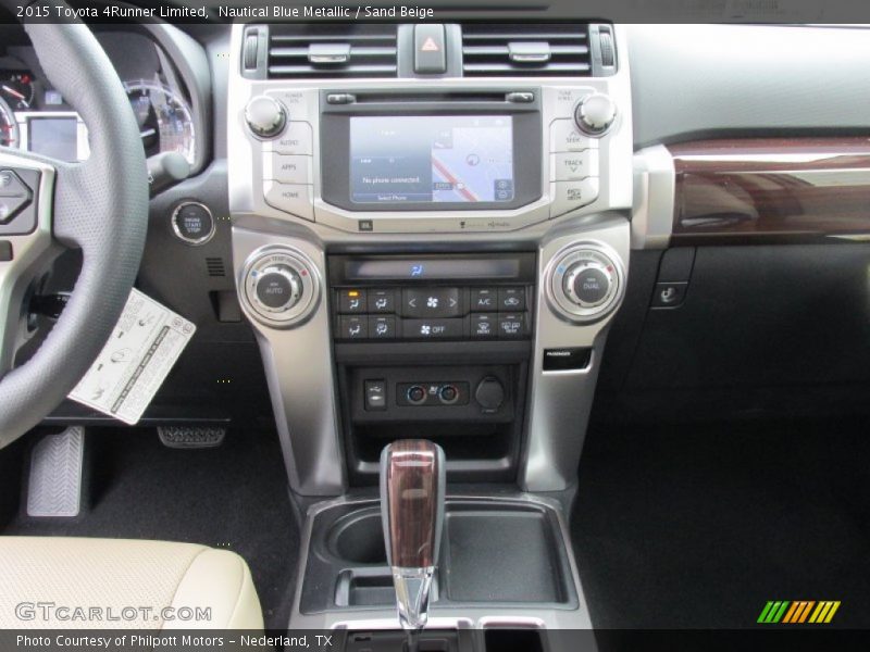 Nautical Blue Metallic / Sand Beige 2015 Toyota 4Runner Limited