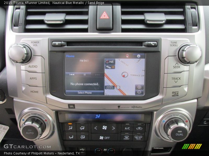Nautical Blue Metallic / Sand Beige 2015 Toyota 4Runner Limited