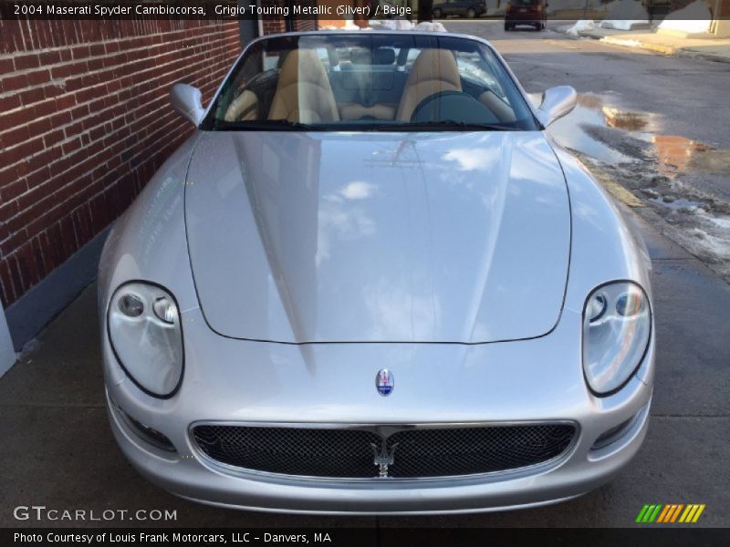 Grigio Touring Metallic (Silver) / Beige 2004 Maserati Spyder Cambiocorsa