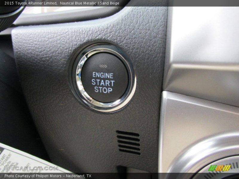 Nautical Blue Metallic / Sand Beige 2015 Toyota 4Runner Limited