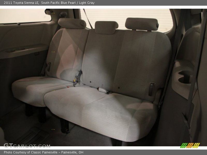 South Pacific Blue Pearl / Light Gray 2011 Toyota Sienna LE