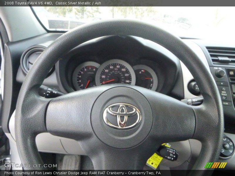 Classic Silver Metallic / Ash 2008 Toyota RAV4 V6 4WD